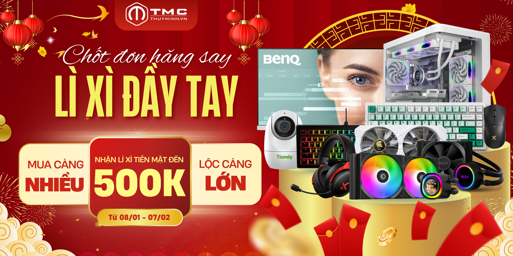 CTKM | CHỐT ĐƠN HĂNG SAY - LÌ XÌ ĐẦY TAY 2026