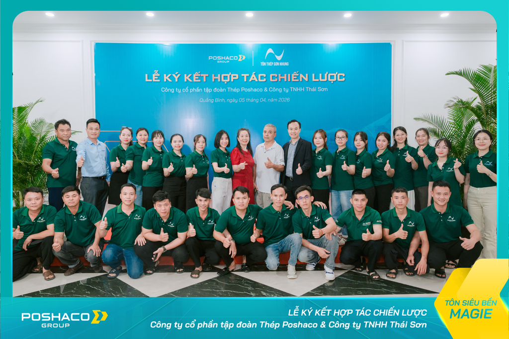 Poshaco Group và NPP Thái Sơn: Ký kết hợp tác chiến lược & Đào tạo kinh doanh 