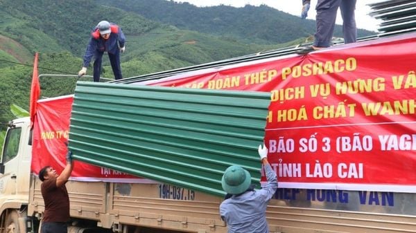 [CHƯƠNG TRÌNH THIỆN NGUYỆN] TẬP ĐOÀN POSHACO HỖ TRỢ ĐỒNG BÀO CHỊU ẢNH HƯỞNG BỞI CƠN BÃO SỐ 3 (YAGI)