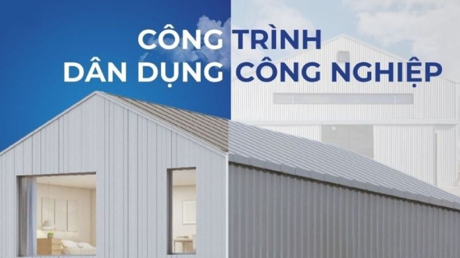 Lưu ý khi lựa chọn tôn lợp mái cho công trình công nghiệp và dân dụng