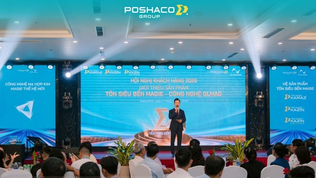 Tiên Phong Kiến Tạo Hệ Sinh Thái Sản Phẩm Tôn Siêu Bền Magie Poshaco Tại Quảng Bình