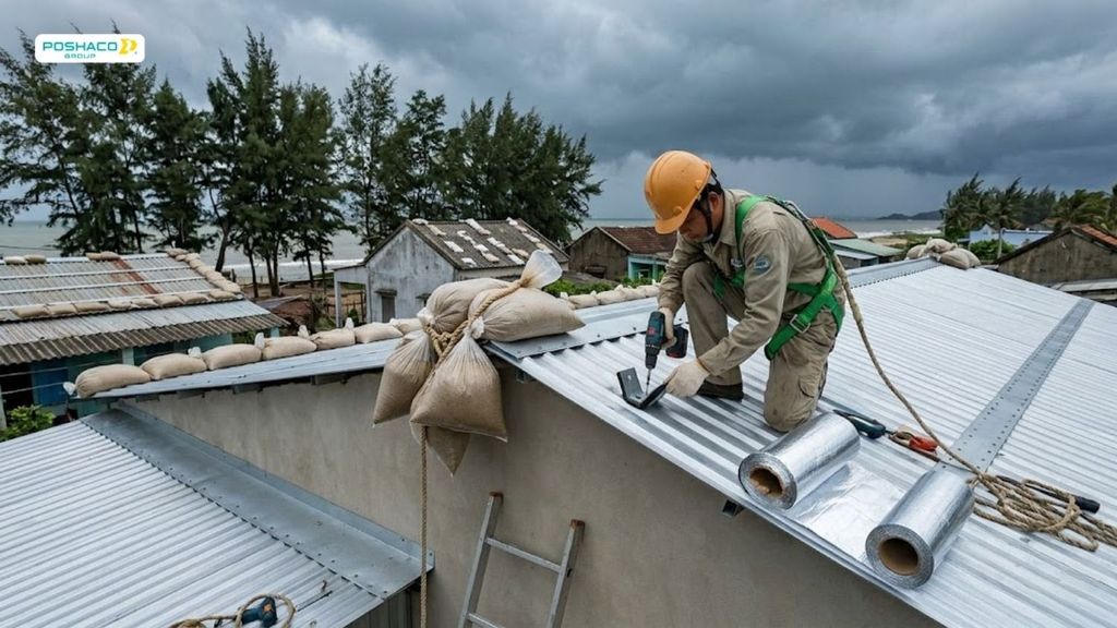 Bão Đến Không Lo Tốc Mái: 5 Cách Bảo Vệ Nhà Đúng Cách