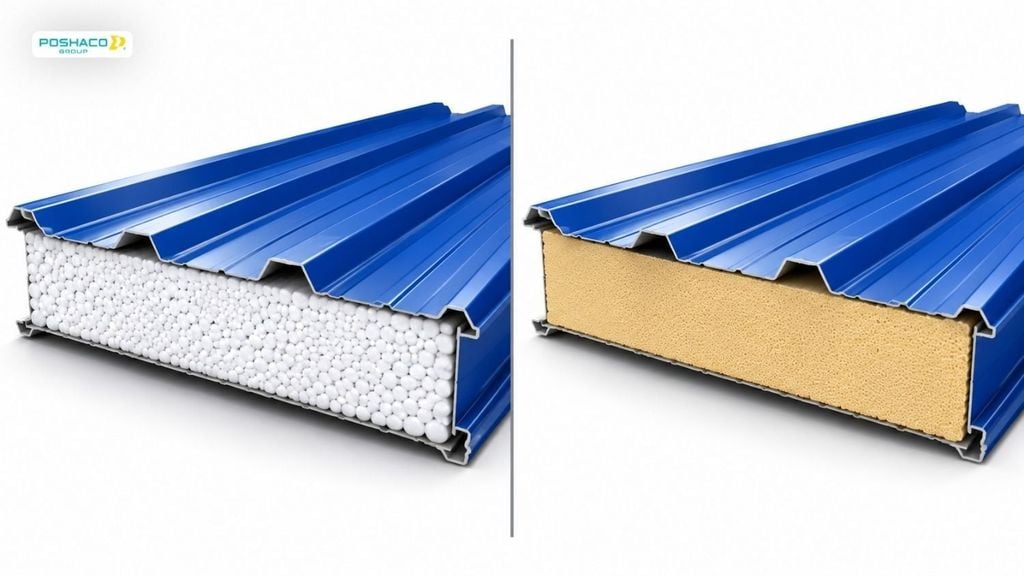 Tôn Xốp Và Tôn Cách Nhiệt Khác Nhau Như Thế Nào?