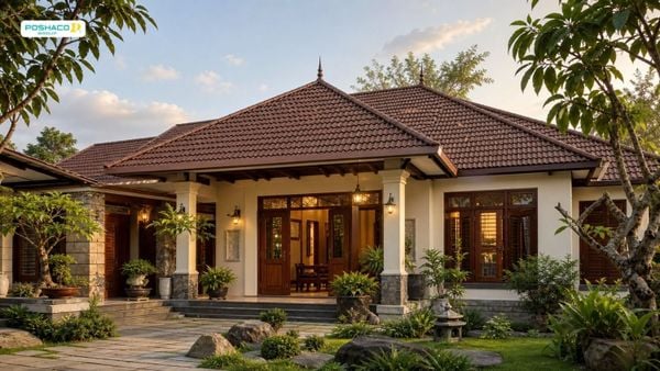 Màu Tôn Giả Ngói Đẹp: Xám, Cà Phê, Lông Chuột Và Cách Phối Màu Mái