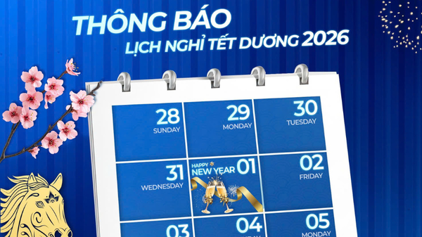 Lịch Nghỉ Tết Dương Lịch 2026 Của Poshaco Group
