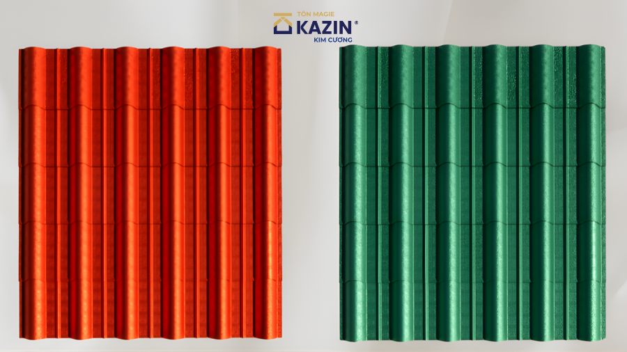 Tôn KAZIN Kim Cương - Dòng sản phẩm cao cấp nhất cho phân khúc dân dụng được phát triển bởi Tập đoàn Poshaco