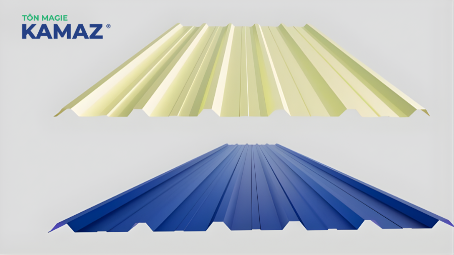 Tôn Magie KAMAZ - Tôn Mạ Màu Cao Cấp Bền Đẹp Cho Công Trình Hiện Đại