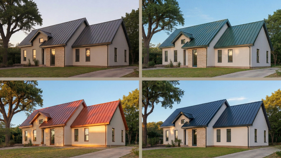 Màu tôn đẹp – Gợi ý các màu tôn lợp mái được ưa chuộng hiện nay