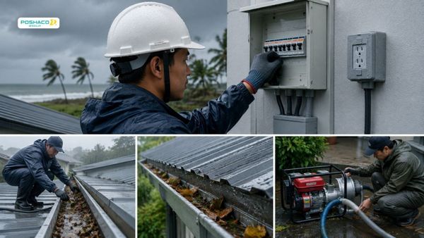 Phòng Chống Bão Cho Nhà Ở: Checklist Bảo Vệ Toàn Diện