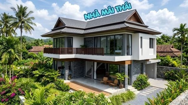 15 Mẫu Nhà Mái Thái Bền Đẹp - Không Bao Giờ Lỗi Thời