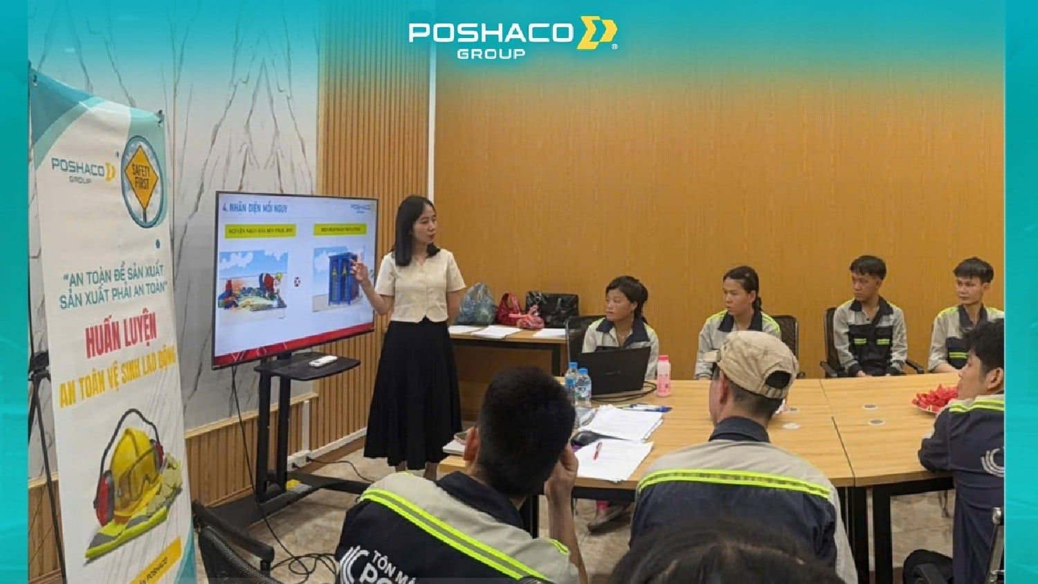 Poshaco Group Triển Khai Chương Trình Huấn Luyện An Toàn, Vệ Sinh Lao Động 2026
