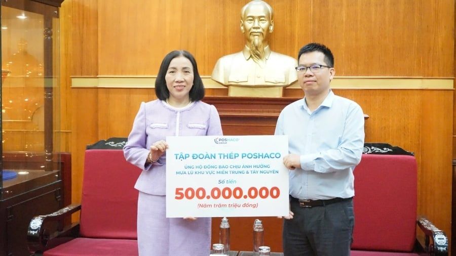 POSHACO Chung Tay Ủng Hộ Đồng Bào Miền Trung & Tây Nguyên
