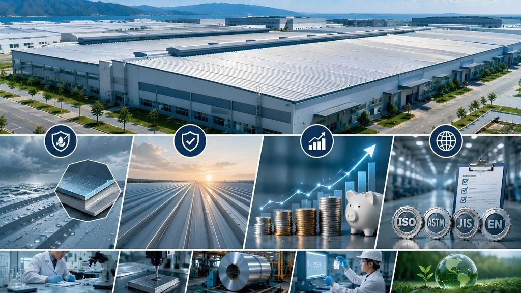 Những Tiêu Chí Quan Trọng Khi Lựa Chọn Tôn Cho Nhà Máy FDI