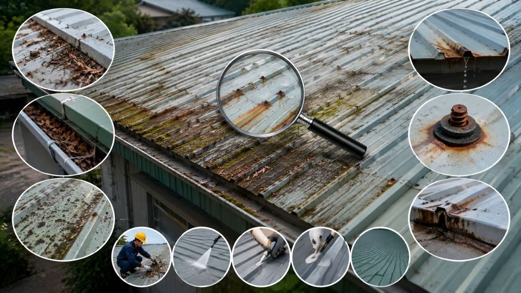 Dấu Hiệu Mái Tôn Cần Được Vệ Sinh Và Bảo Trì