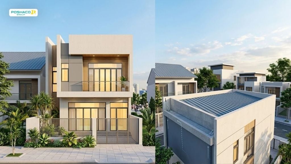 mẫu mái bằng giấu tôn đẹp