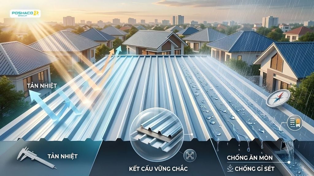 tôn lạnh chống nóng