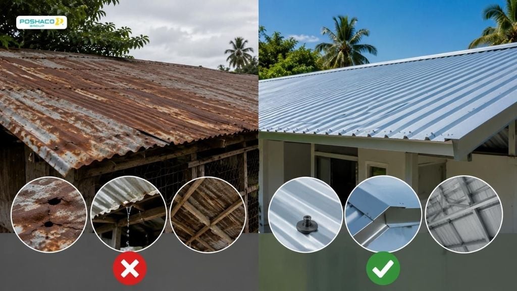 Có nên dùng tôn rẻ nhất để tiết kiệm?