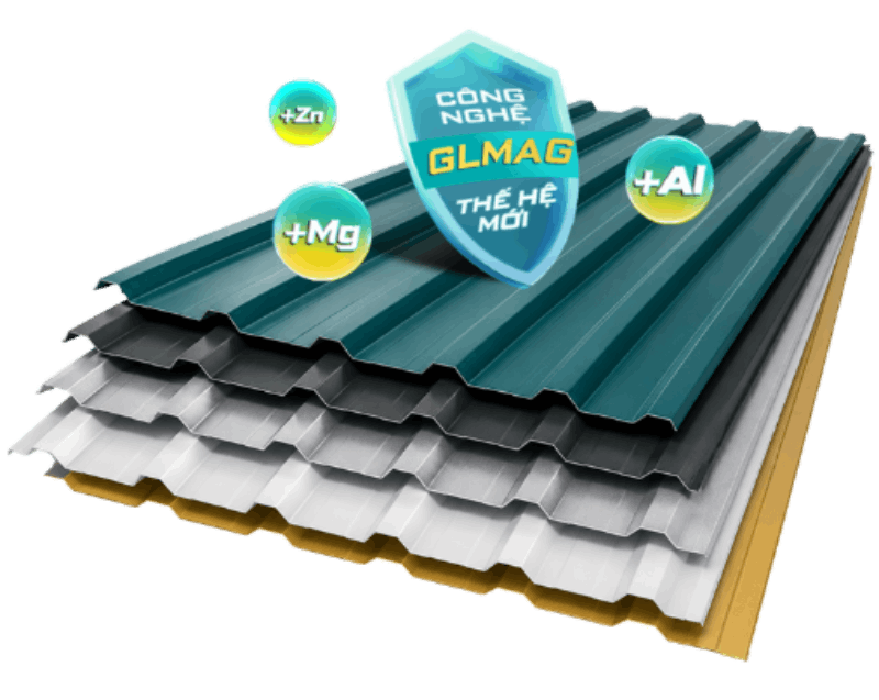 Các mẫu tôn GLMAG Poshaco