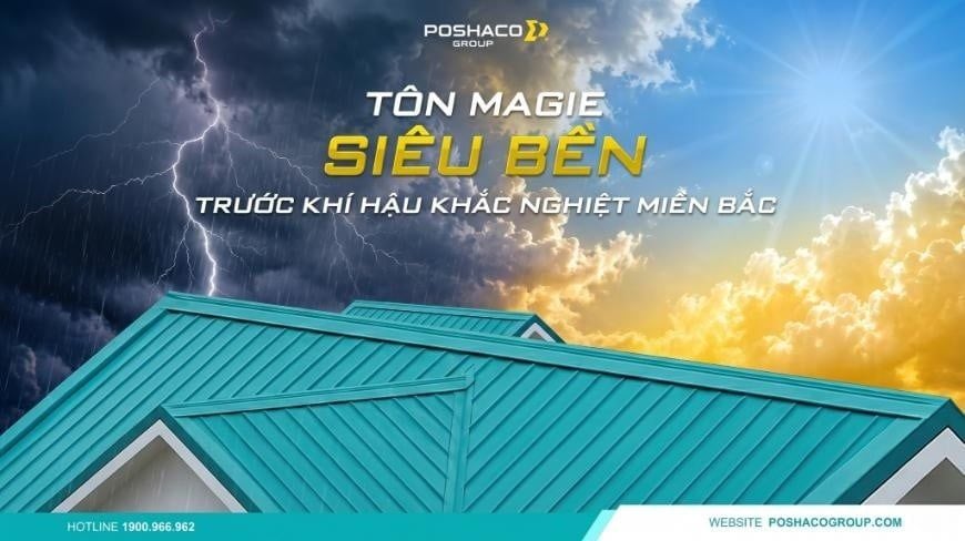 tôn chống nóng poshaco