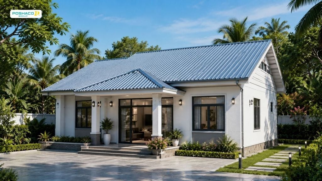 nhà cấp 4 lợp tôn
