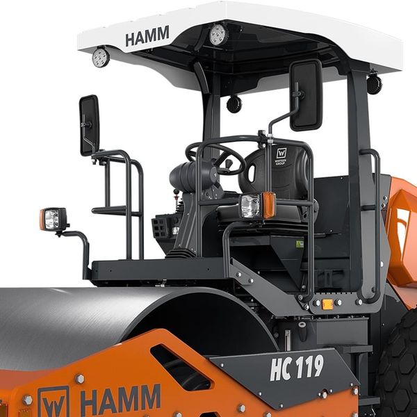 Thiết kế khoang Cabin của HAMM HC119