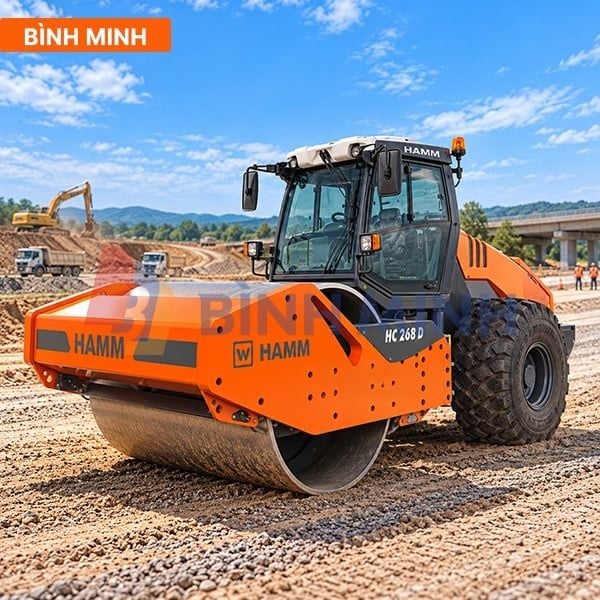 HAMM HC268D có nhiều ưu điểm nổi bật