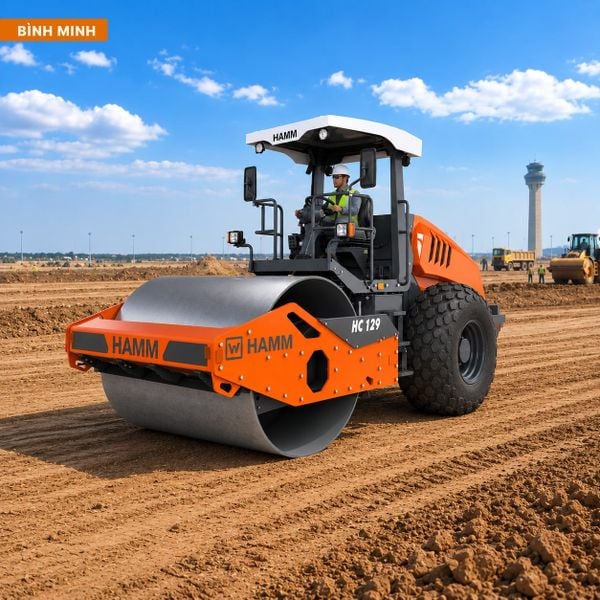 Ứng dụng của xe lu rung 1 bánh HAMM HC129