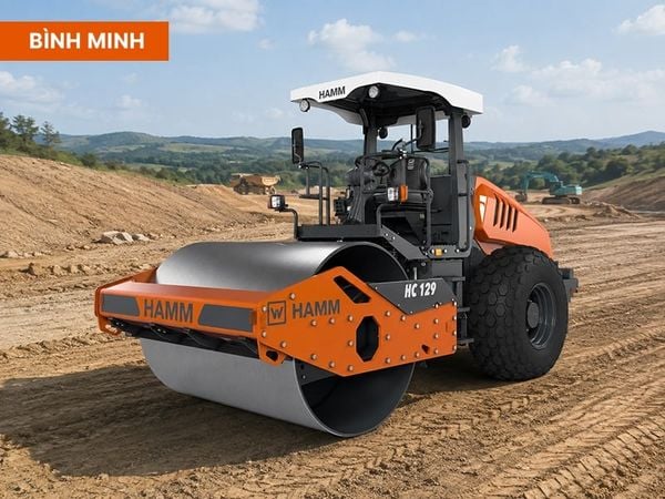 HAMM HC129 có khả năng di chuyển và leo dốc tốt