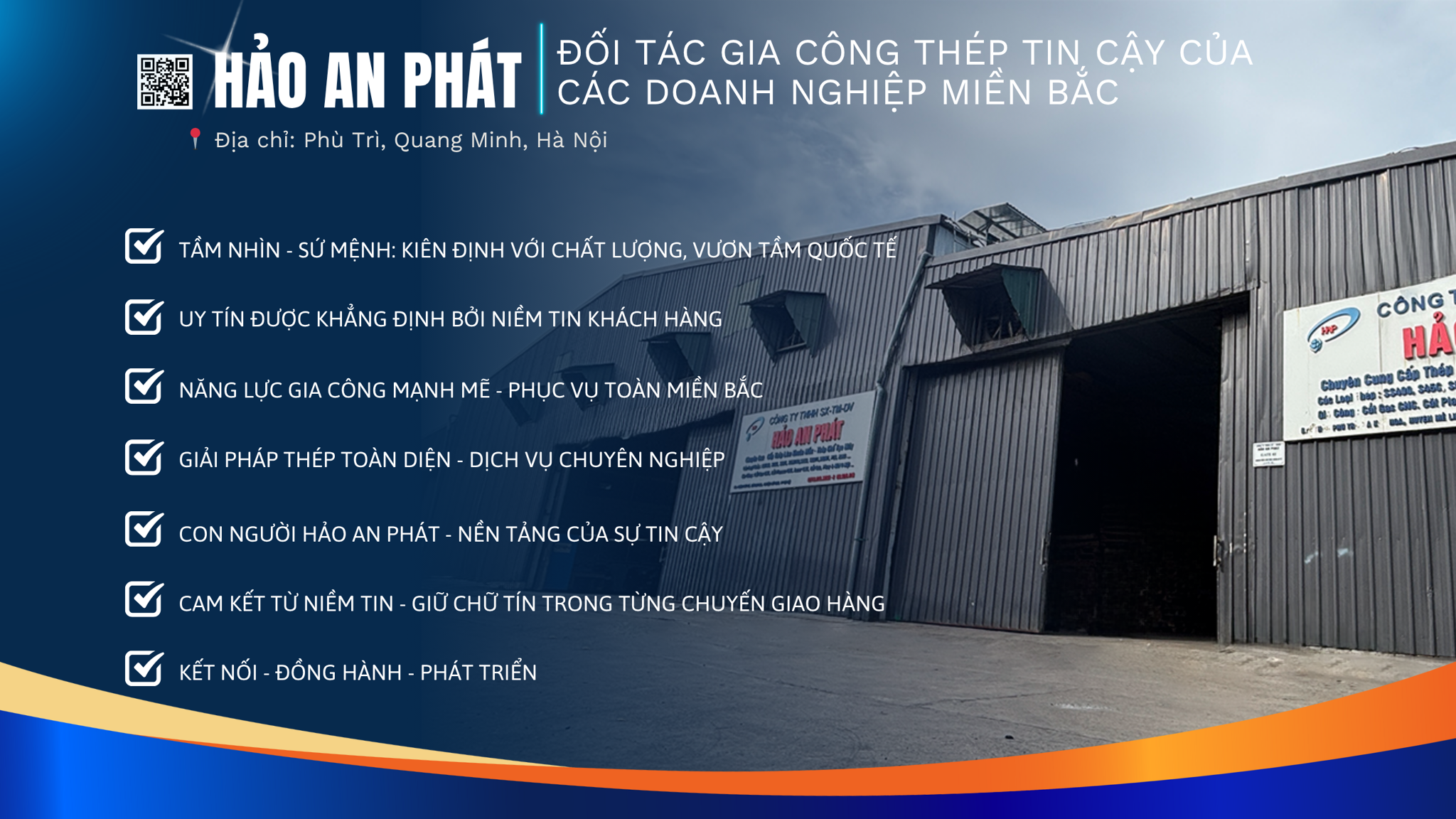 HẢO AN PHÁT - ĐỐI TÁC GIA CÔNG THÉP TIN CẬY CỦA CÁC DOANH NGHIỆP MIỀN BẮC