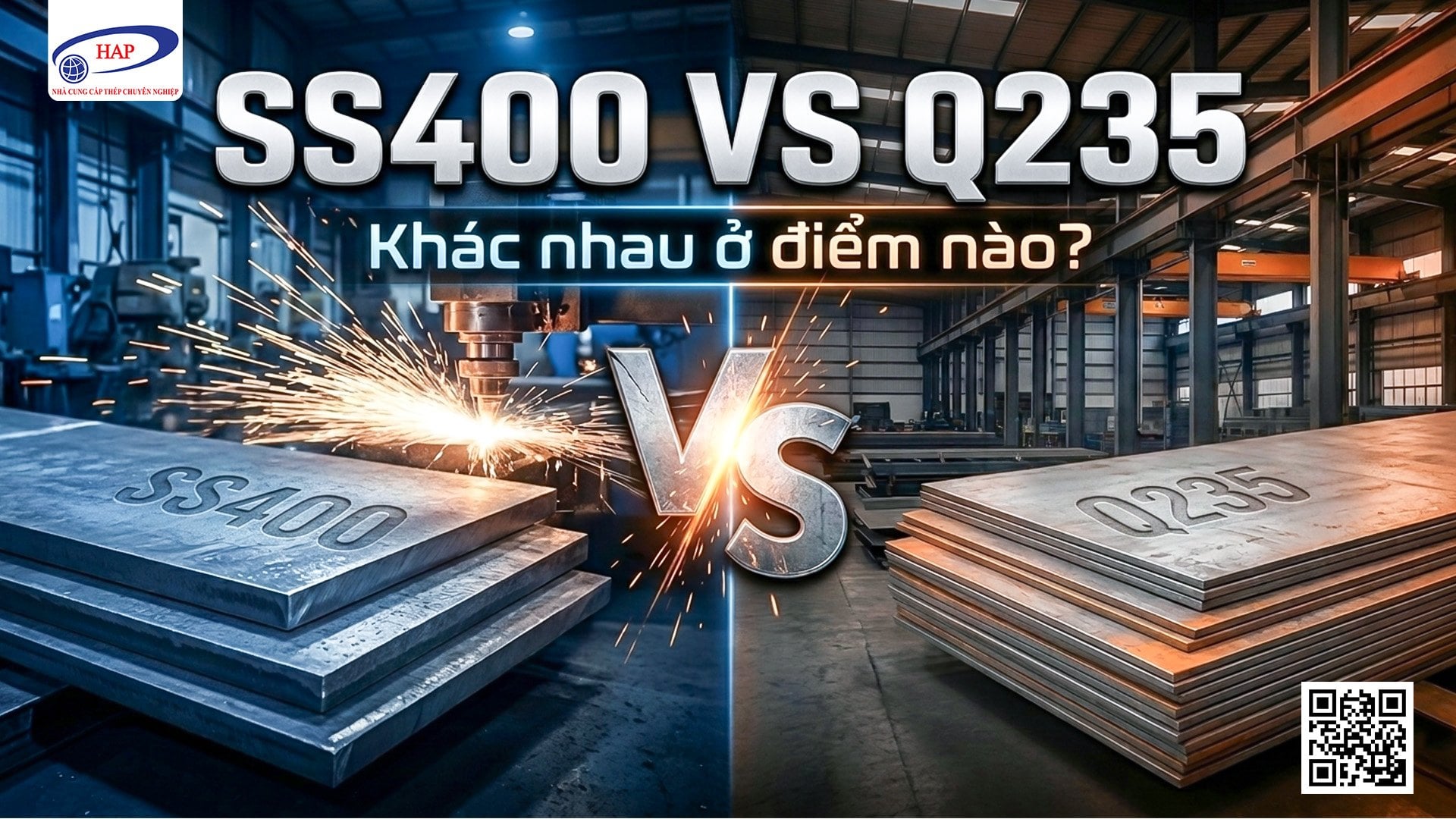 SO SÁNH THÉP SS400 VÀ Q235 – KHÁC NHAU Ở ĐIỂM NÀO?