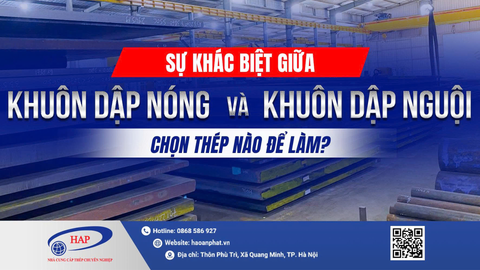 SO SÁNH KHUÔN DẬP NÓNG VÀ KHUÔN DẬP NGUỘI