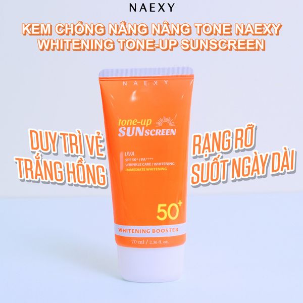 KEM CHỐNG NẮNG NÂNG TONE NAEXY WHITENING TONE-UP SUNSCREEN