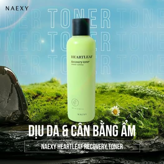 TONER HỖ TRỢ PHỤC HỒI DIẾP CÁ NAEXY HEARTLEAF RECOVERY TONER 200ML