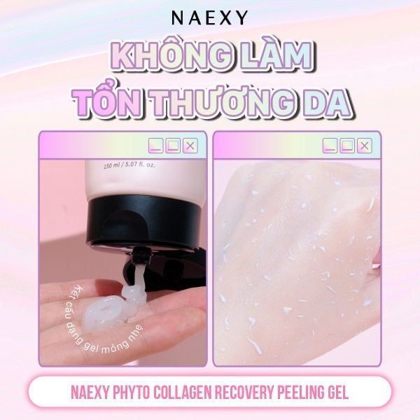 công dụng của tẩy da chết collagen Naexy