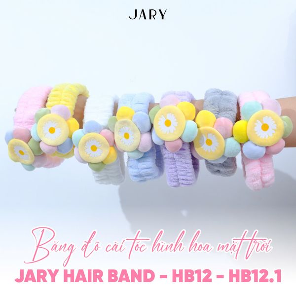 BĂNG ĐÔ CÀI TÓC HÌNH HOA MẶT TRỜI JARY HAIR BAND - HB12 - HB12.1