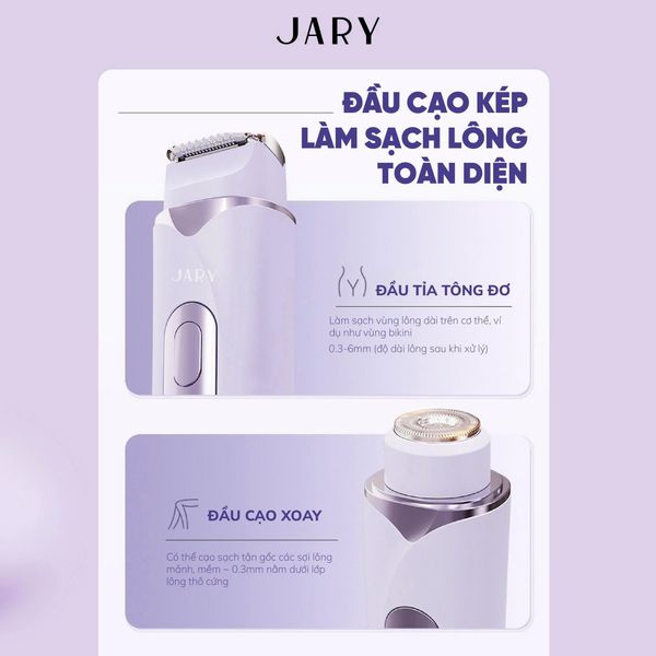 công dụng của máy cạo lông 2 đầu Jary