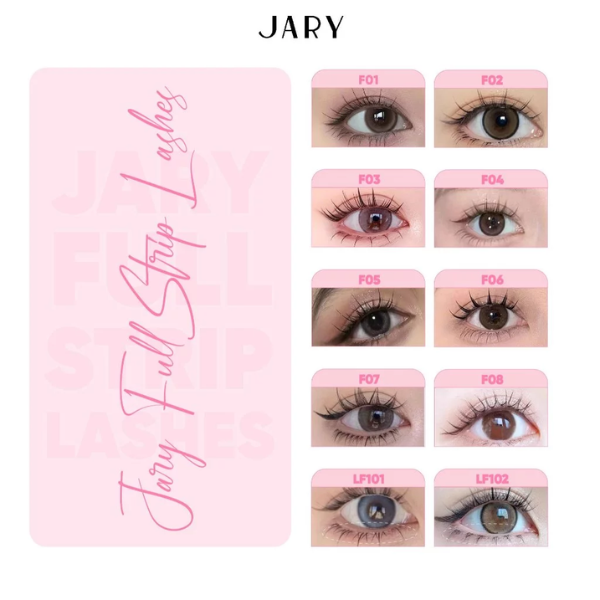 chọn lông mi giả gân Jary Full Strip Lashes