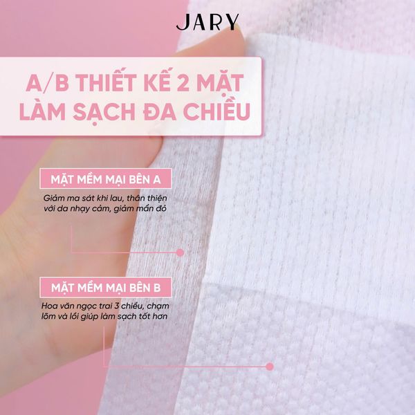 KHĂN MẶT DÙNG MỘT LẦN JARY DISPOSABLE FACE TOWEL - DẠNG RÚT