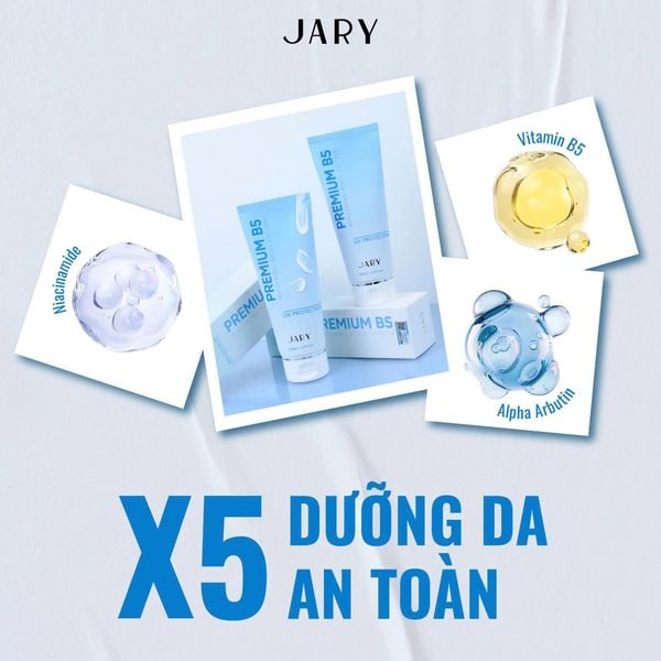 KEM DƯỠNG TRẮNG DA BODY B5 JARY PREMIUM B5 WHITENING BODY LOTION 200ML