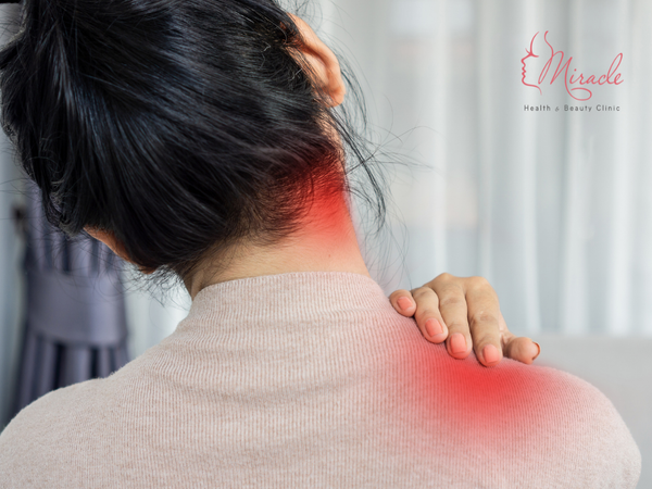CÁCH GIẢM ĐAU CỔ VAI GÁY BÊN PHẢI