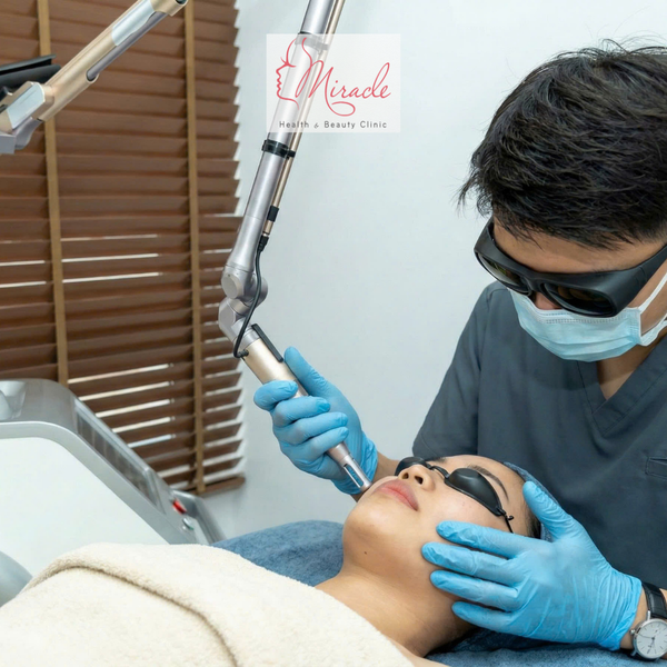 Máy Laser Pico Tại Thẩm Mỹ Miracle