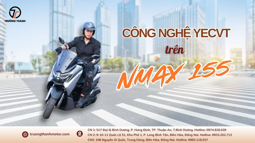 Nmax 155 mới ra mắt nổi bật với công nghệ YECVT