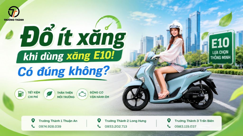 Muốn xăng E10 hoạt động tốt, cách đơn giản nhất là đổ ít xăng? Có đúng không?