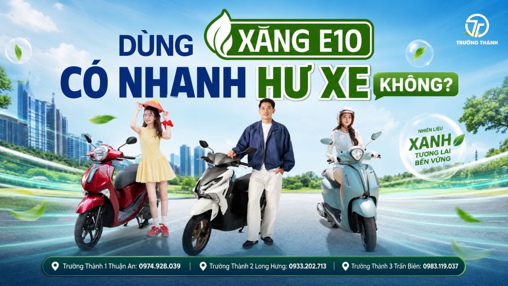 Dùng xăng E10 xe có nhanh hỏng động cơ không? Giải đáp từ góc nhìn kỹ thuật