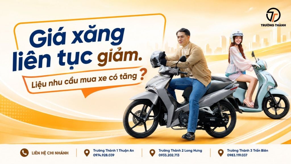 Giá xăng dầu liên tục giảm, liệu có tăng nhu cầu mua xe xăng không?