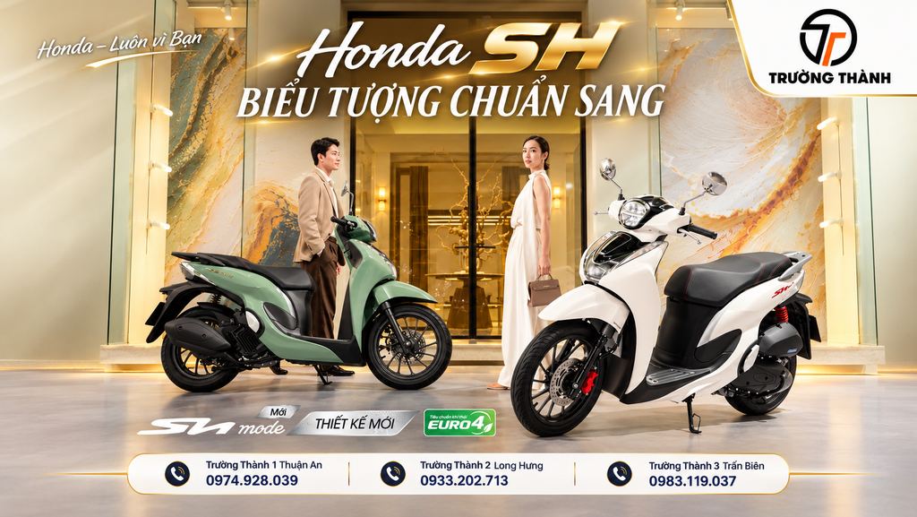 Điều gì khiến Honda SH trở thành “ông hoàng” xe tay ga cao cấp, giá lên tới 100 triệu?