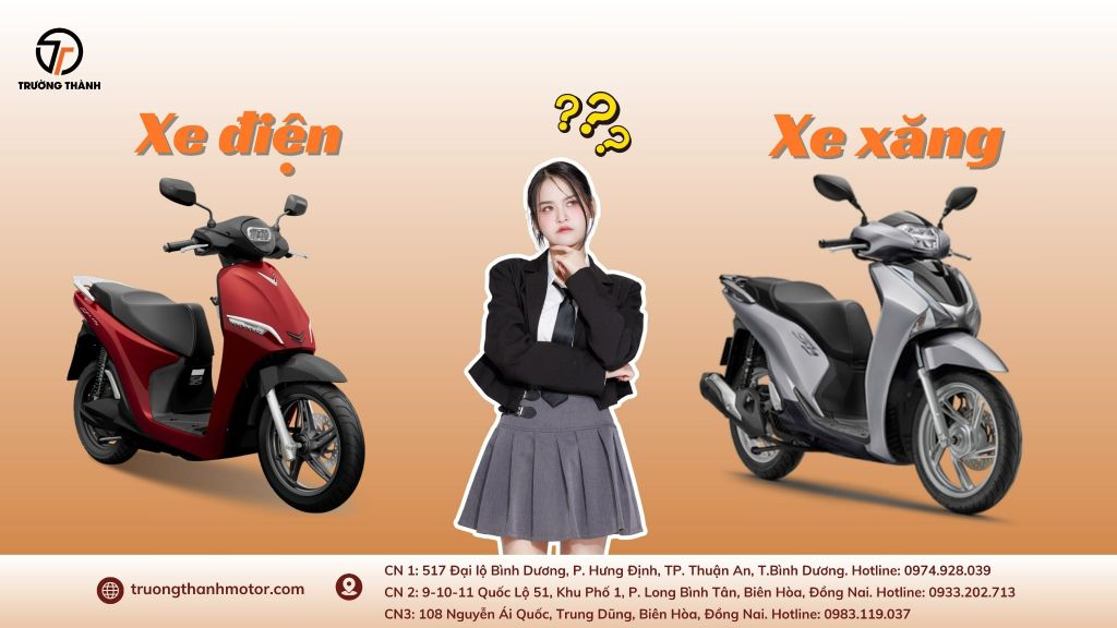 Giá xăng tăng cao. Nên mua xe xăng hay xe điện?