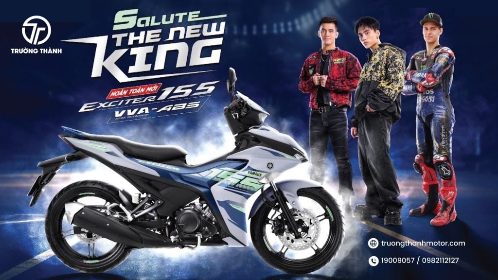 Sở hữu xe côn tay Yamaha Exciter dẫn đầu xu hướng tốc độ