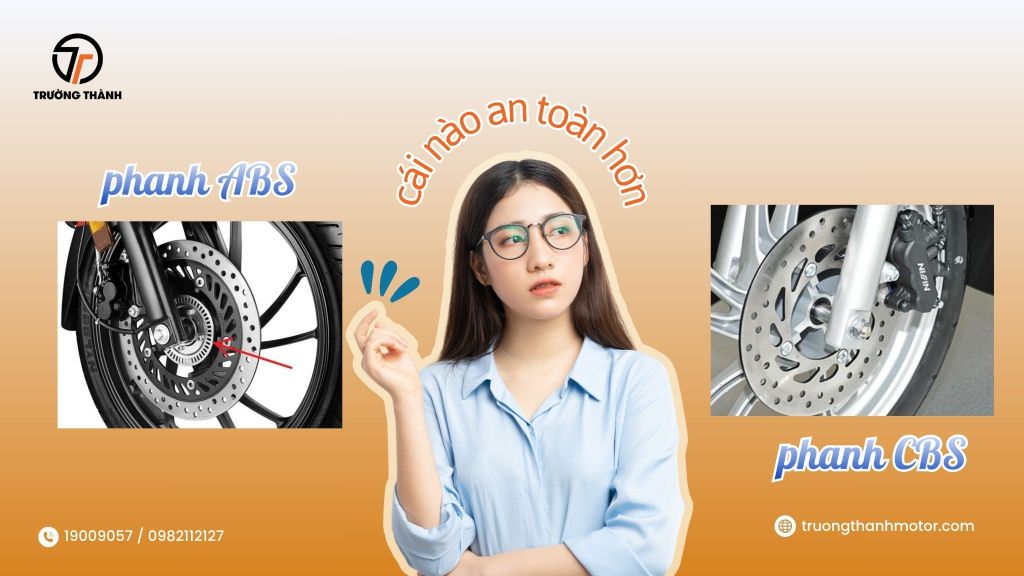 Phanh ABS và CBS khác gì nhau? Phanh nào an toàn hơn?