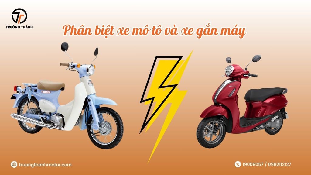 Phân biệt xe mô tô và xe gắn máy đúng để không vi phạm luật giao thông